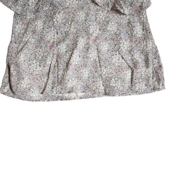 August Winds floral ruffle tank top sz M - Picture 6 of 10